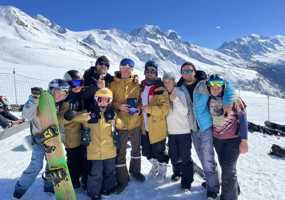 club de snowboard « Back to Back » d’Isola 2000